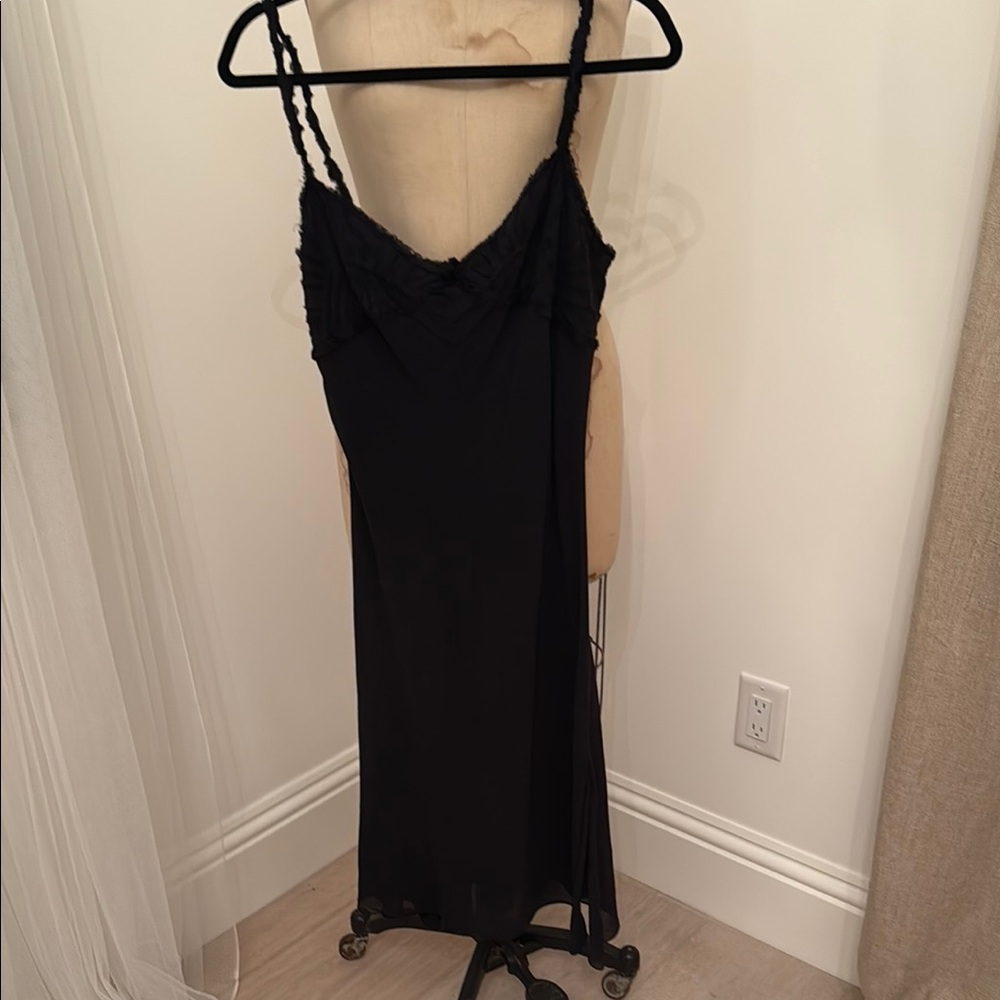Max Studio Black Midi Dress